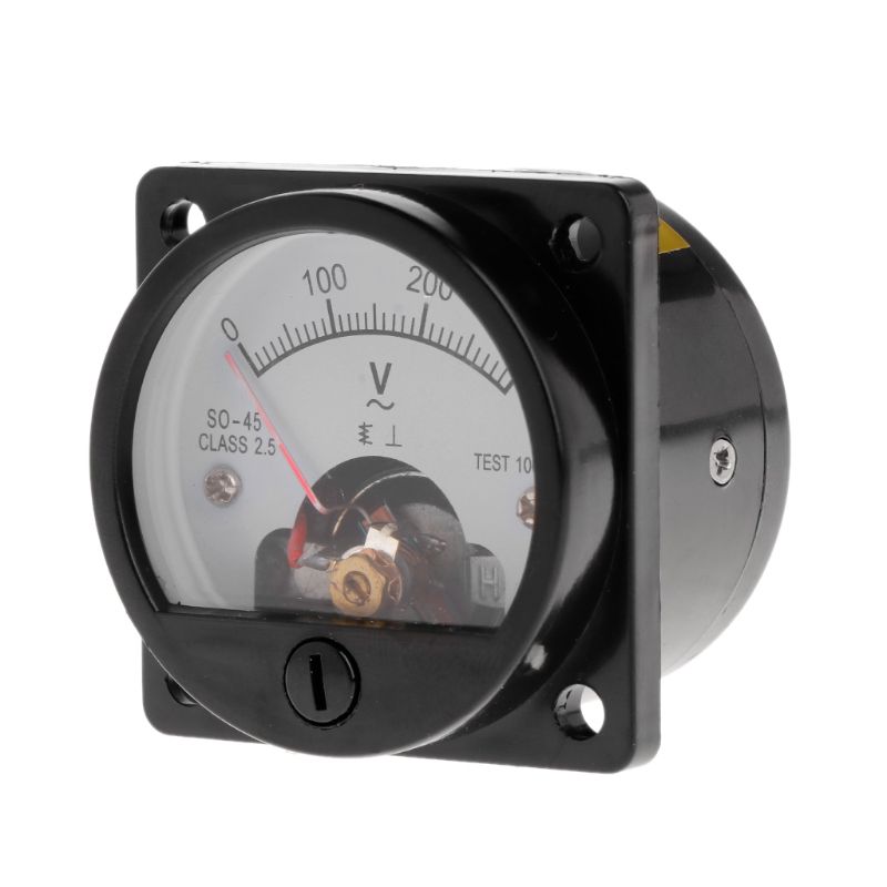 Analog Meter Gauge - Vôn Kế Nên-45 AC 0-300V Tròn