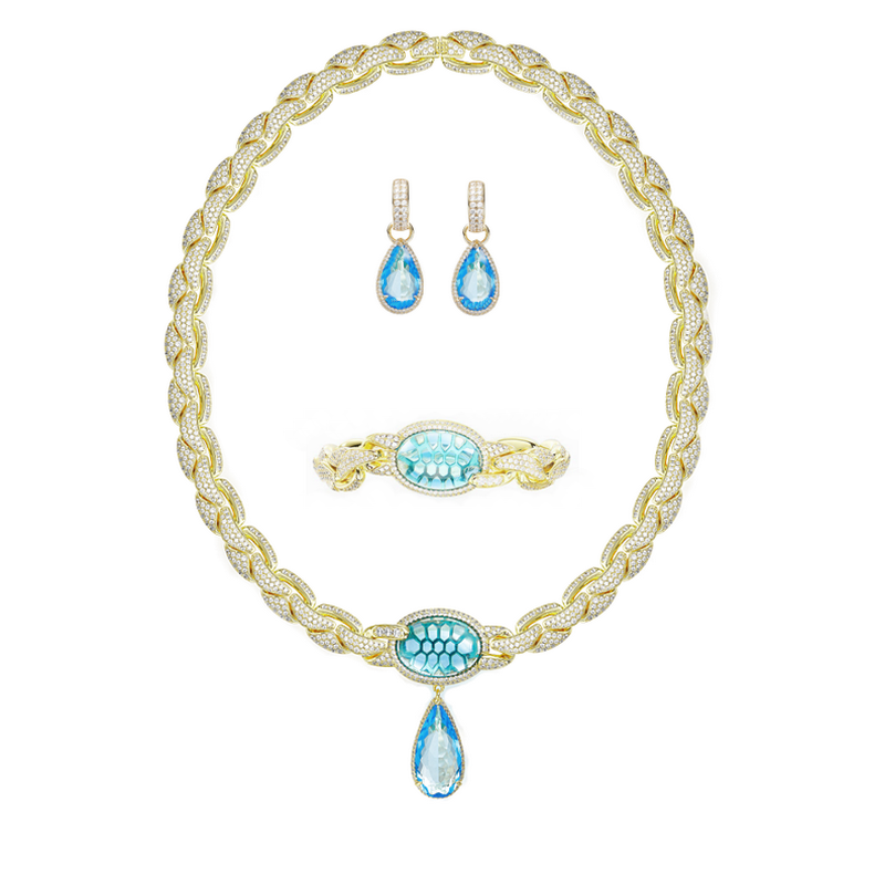 Vintage Collectible Jewelry - Designer Collection Style Earrings Bracelet Necklace
