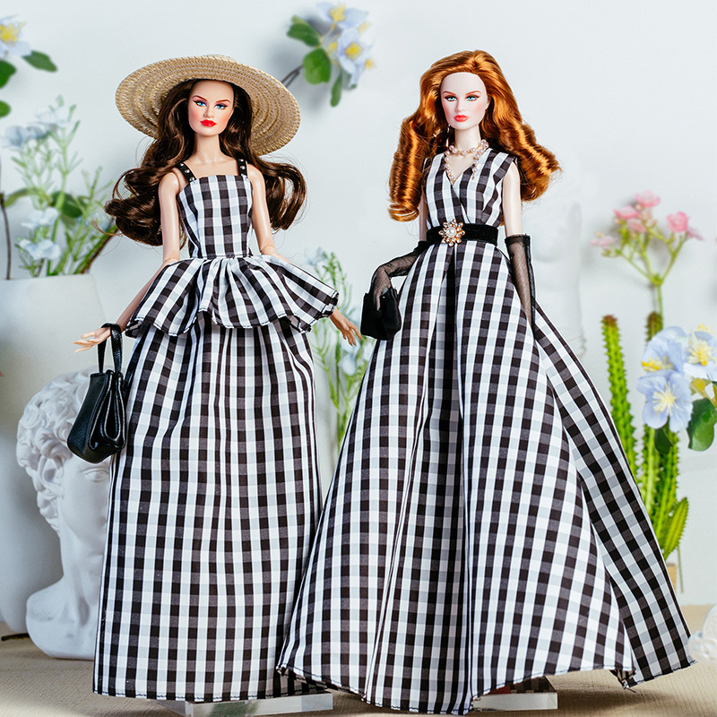 Vintage Collectible Dolls - 32cm Supermodel Doll Clothes Suit European