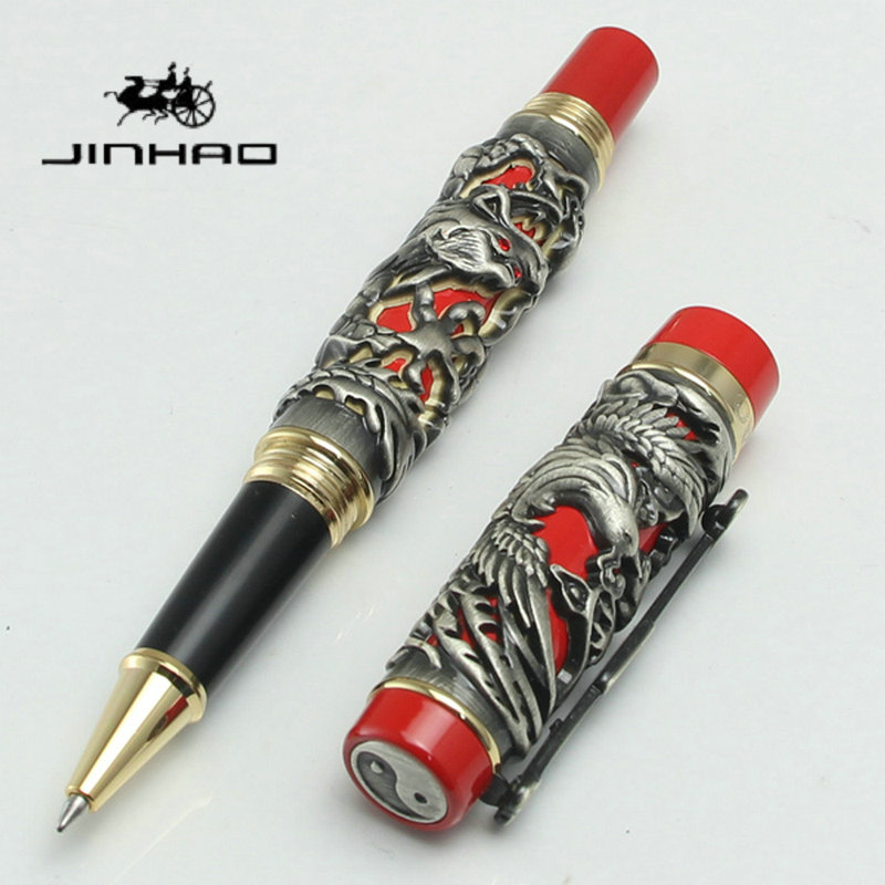 Vintage Collectible Pens - Vintage Collectible JINHAO Dragon Phoenix Rollerball