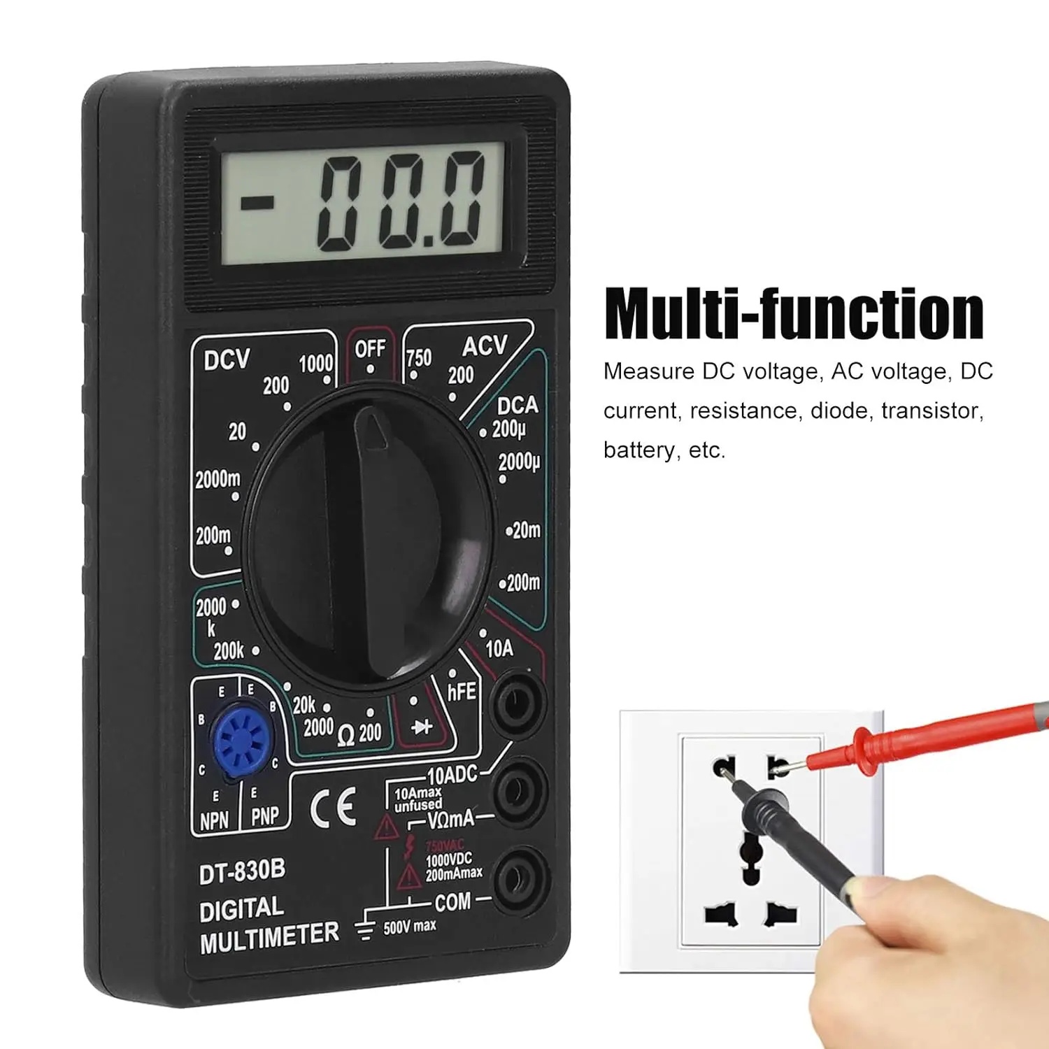 Digital Multimeter Multifuncti - đánh giá và giá Analog Meter Gauge