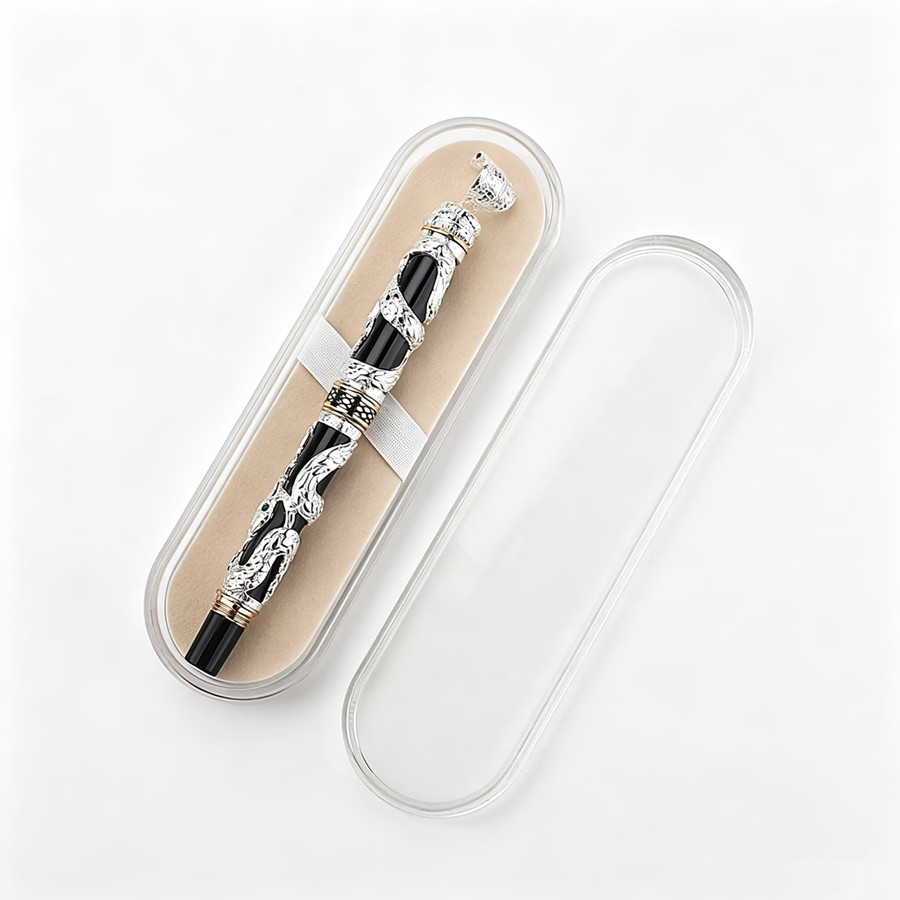 Jinhao Luxury 3D Snake Embosse - đánh giá và giá Vintage Collectible Pens