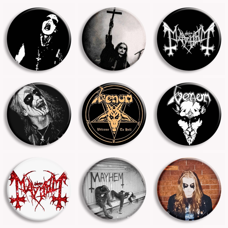 Rock Mayhem Band Soft Button P - đánh giá và giá Vintage Collectible Jewelry