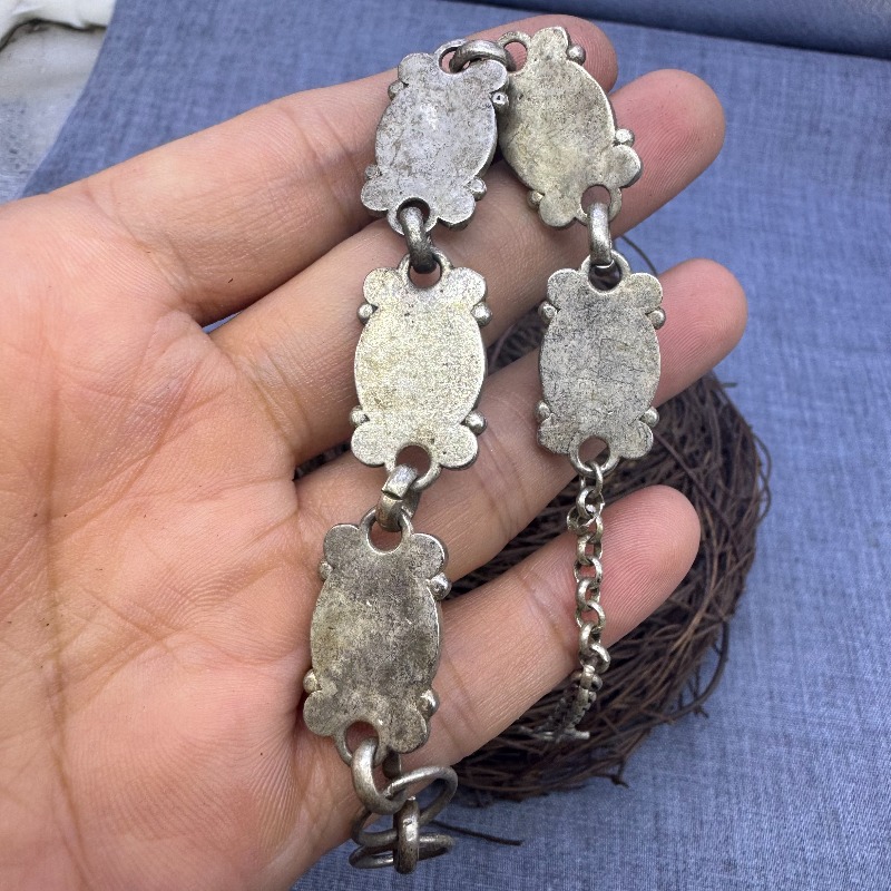 Vintage Old Silver Bracelet Ha - đánh giá và giá Vintage Collectible Jewelry