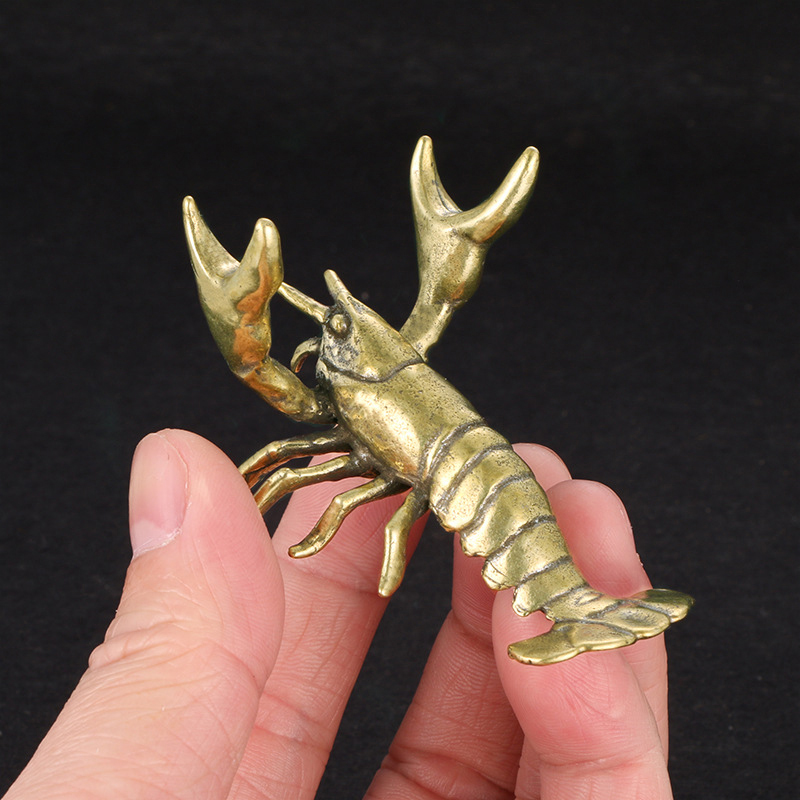 Solid Brass Crayfish Ornament  - đánh giá và giá Vintage Collectible Pens