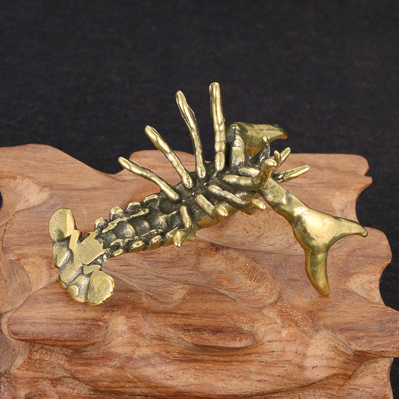 Solid Brass Crayfish Ornament  - đánh giá và giá Vintage Collectible Pens