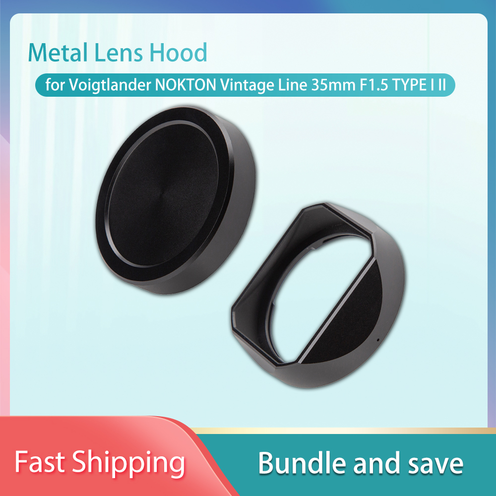 Metal Lens Hood for Voigtlande - đánh giá và giá Lens Cap Vintage