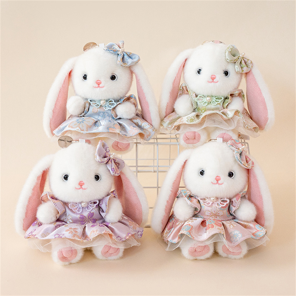 Cute Lop Ear Rabbit Plush Keyc - đánh giá và giá Vintage Collectible Dolls