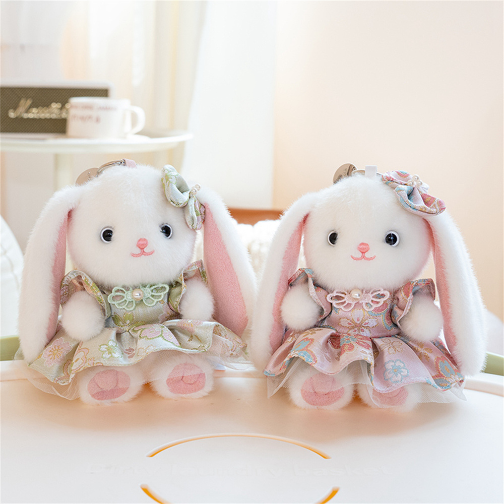 Cute Lop Ear Rabbit Plush Keyc - đánh giá và giá Vintage Collectible Dolls