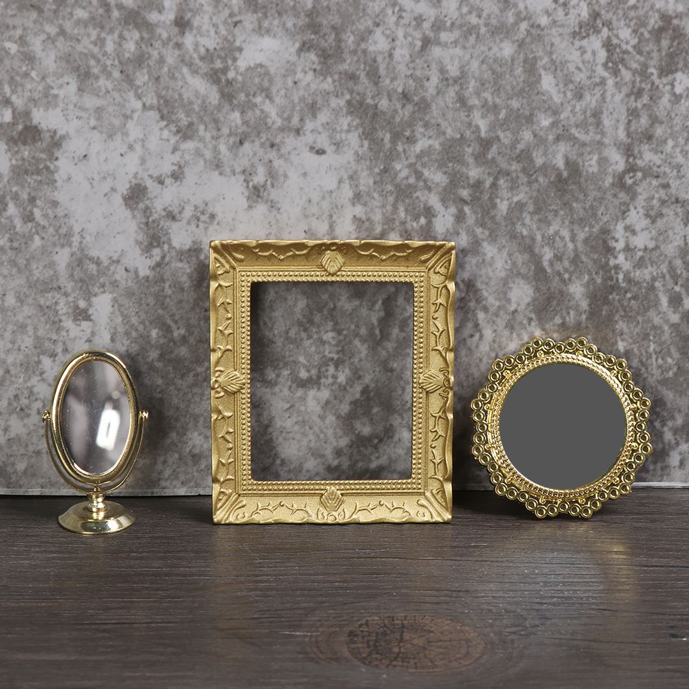 Vintage Miniature Mirror Mini  - đánh giá và giá Vintage Collectible Dolls