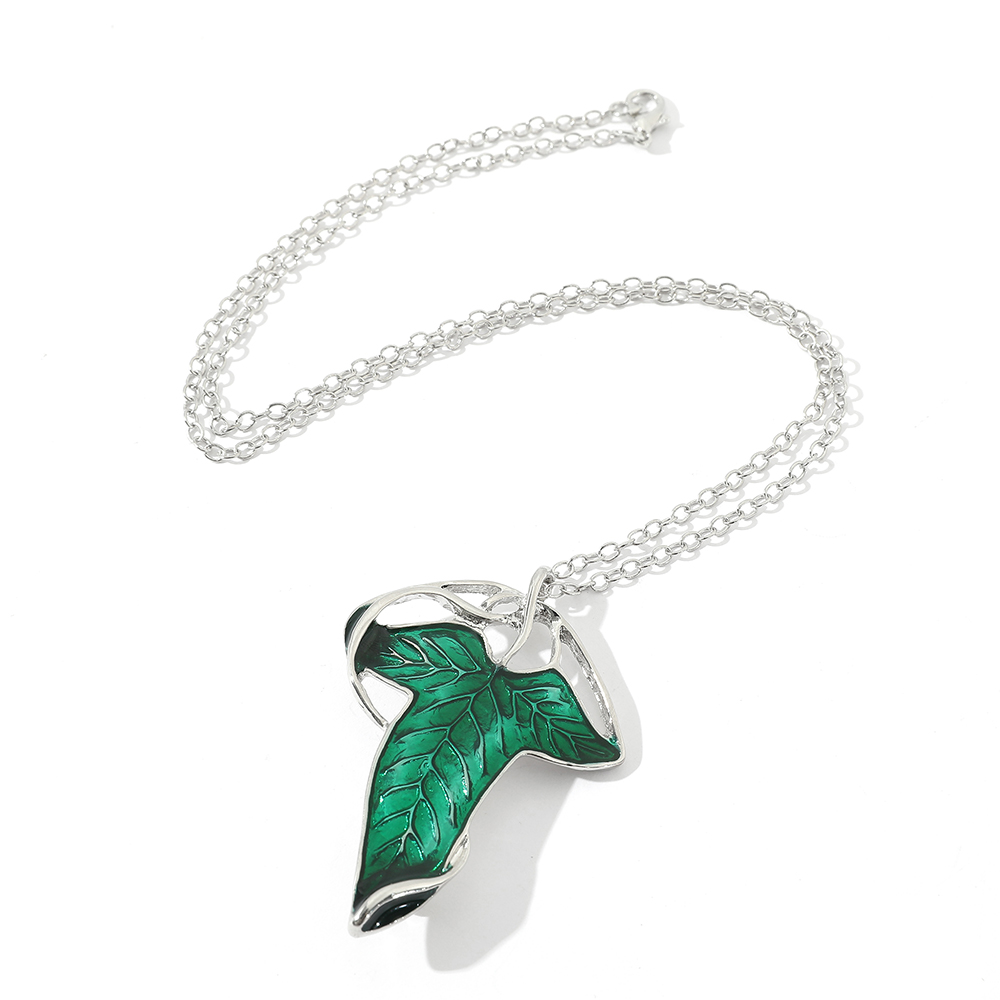 Vintage Green Leaf Pendant Nec - đánh giá và giá Vintage Collector