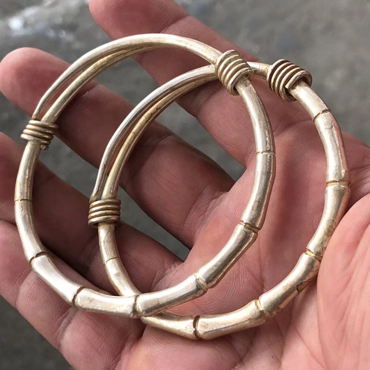 Vintage White Copper Plated Si - đánh giá và giá Vintage Collectible Jewelry