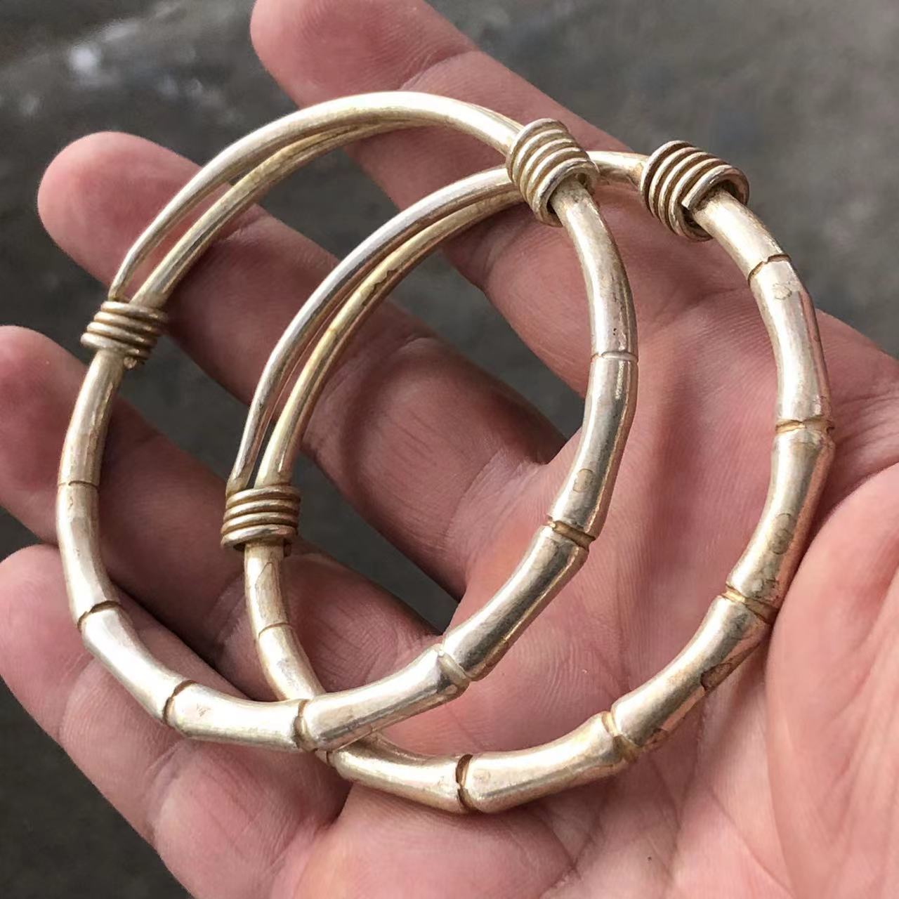 Vintage White Copper Plated Si - đánh giá và giá Vintage Collectible Jewelry