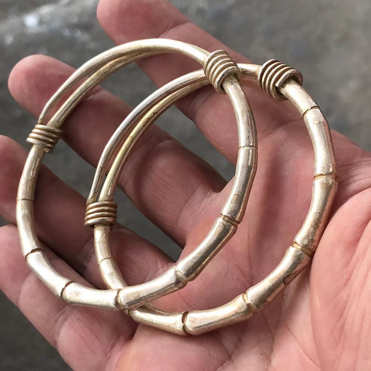 Vintage White Copper Plated Si - đánh giá và giá Vintage Collectible Jewelry