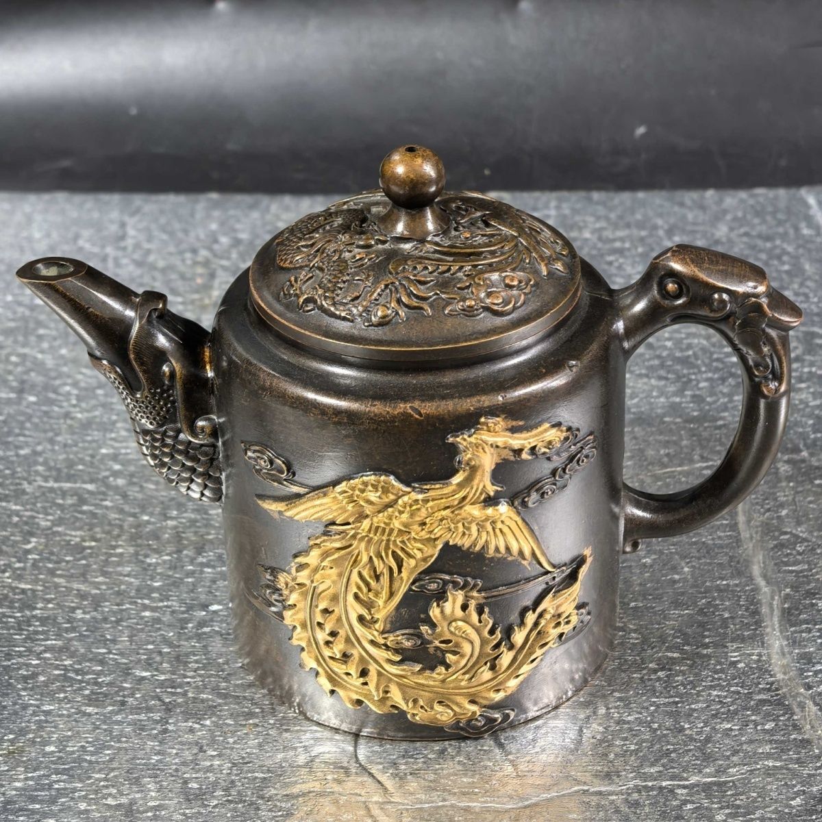 Vintage Gilt Brass Dragon & Ph - đánh giá và giá Collectible Vintage Wine