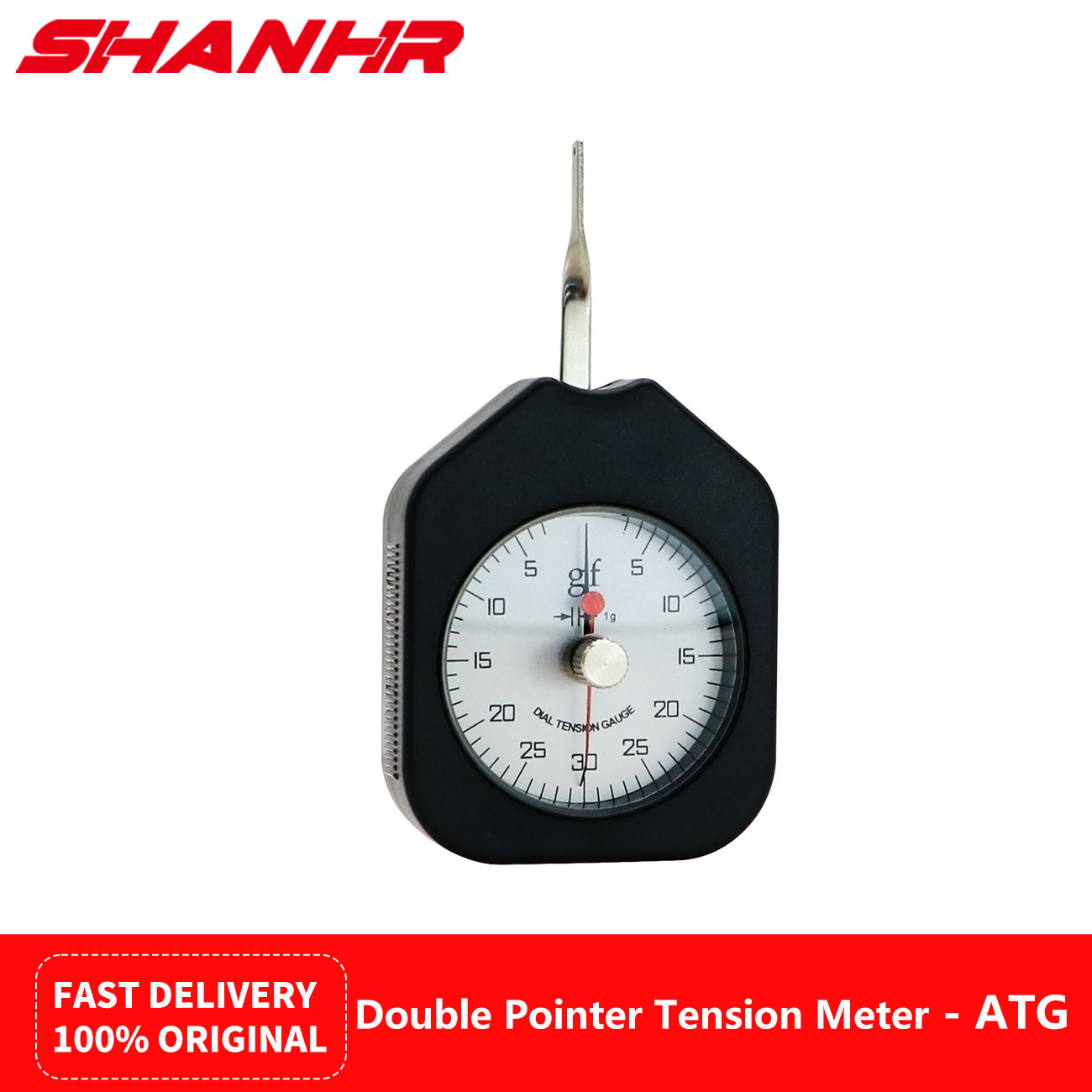 SHAHE ATG Đôi Con Trỏ Căng Thẳ - đánh giá và giá Analog Meter Gauge