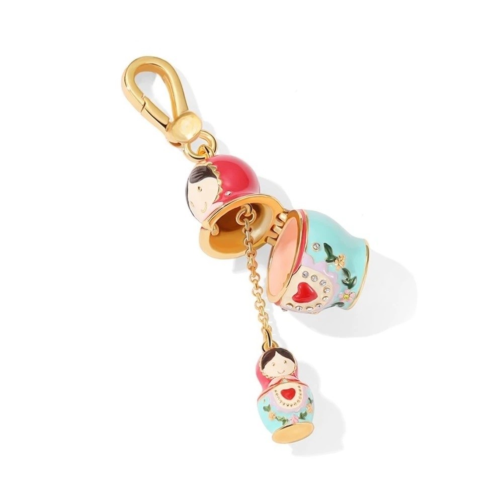 Heart Matryoshka Doll Necklace - đánh giá và giá Vintage Collectible Dolls