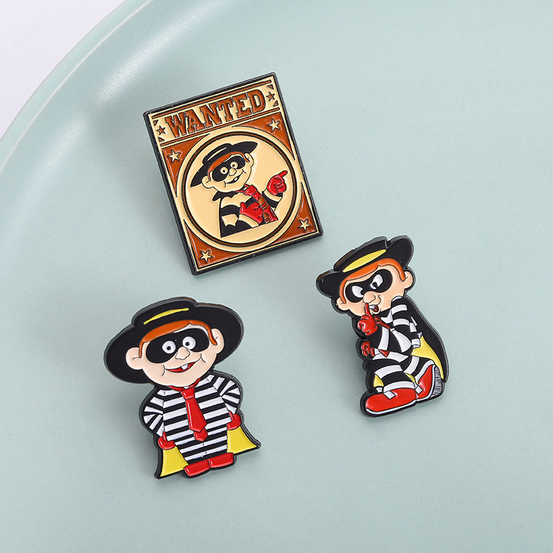 Vintage Hamburglar Enamel Pin  - đánh giá và giá Vintage Collectible Jewelry