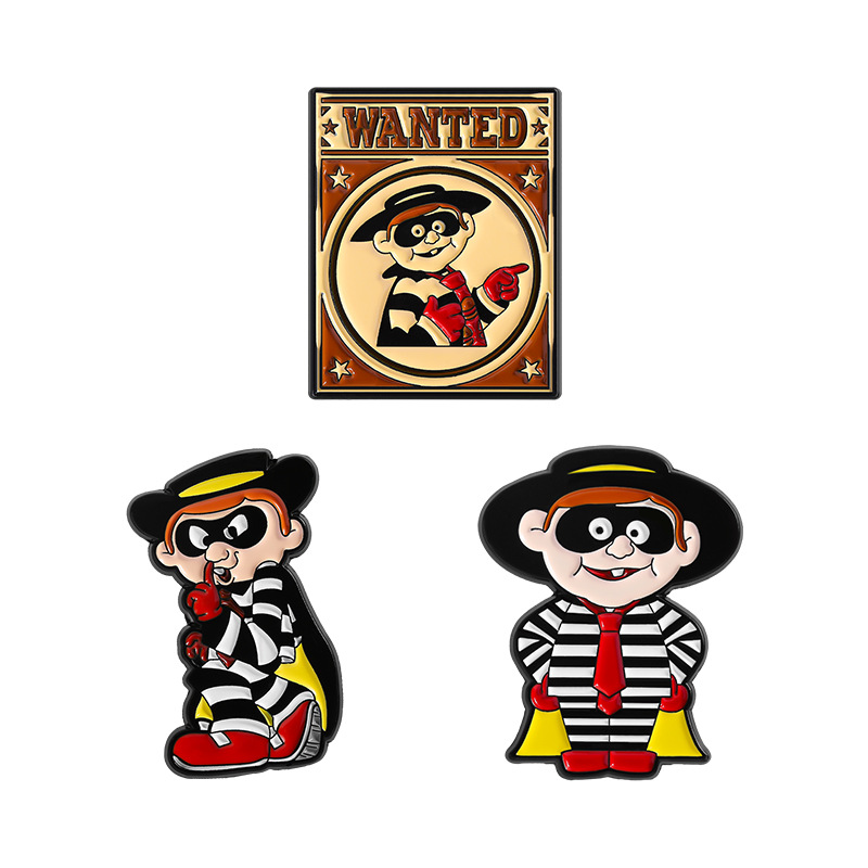 Vintage Hamburglar Enamel Pin  - đánh giá và giá Vintage Collectible Jewelry